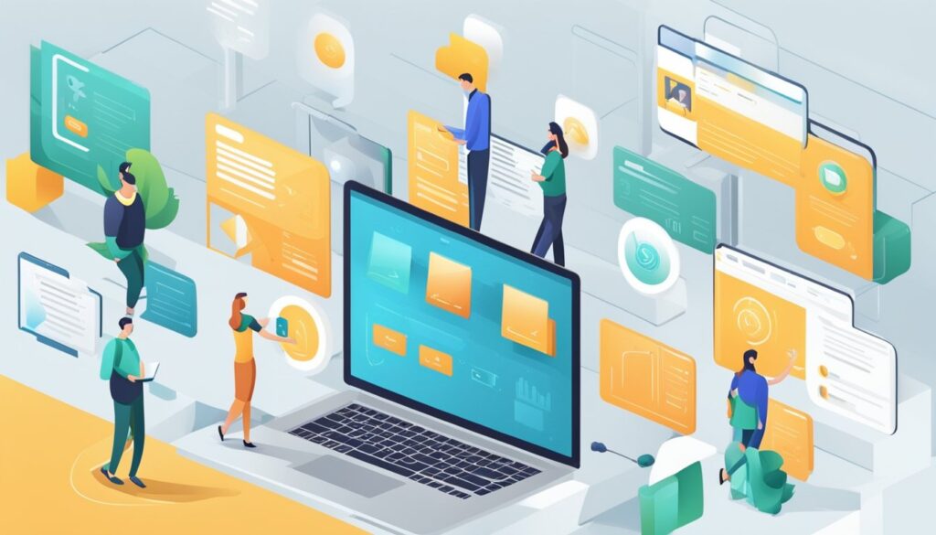 Um site precisa de um design limpo e moderno, com um layout amigável, visuais envolventes e navegação fácil.